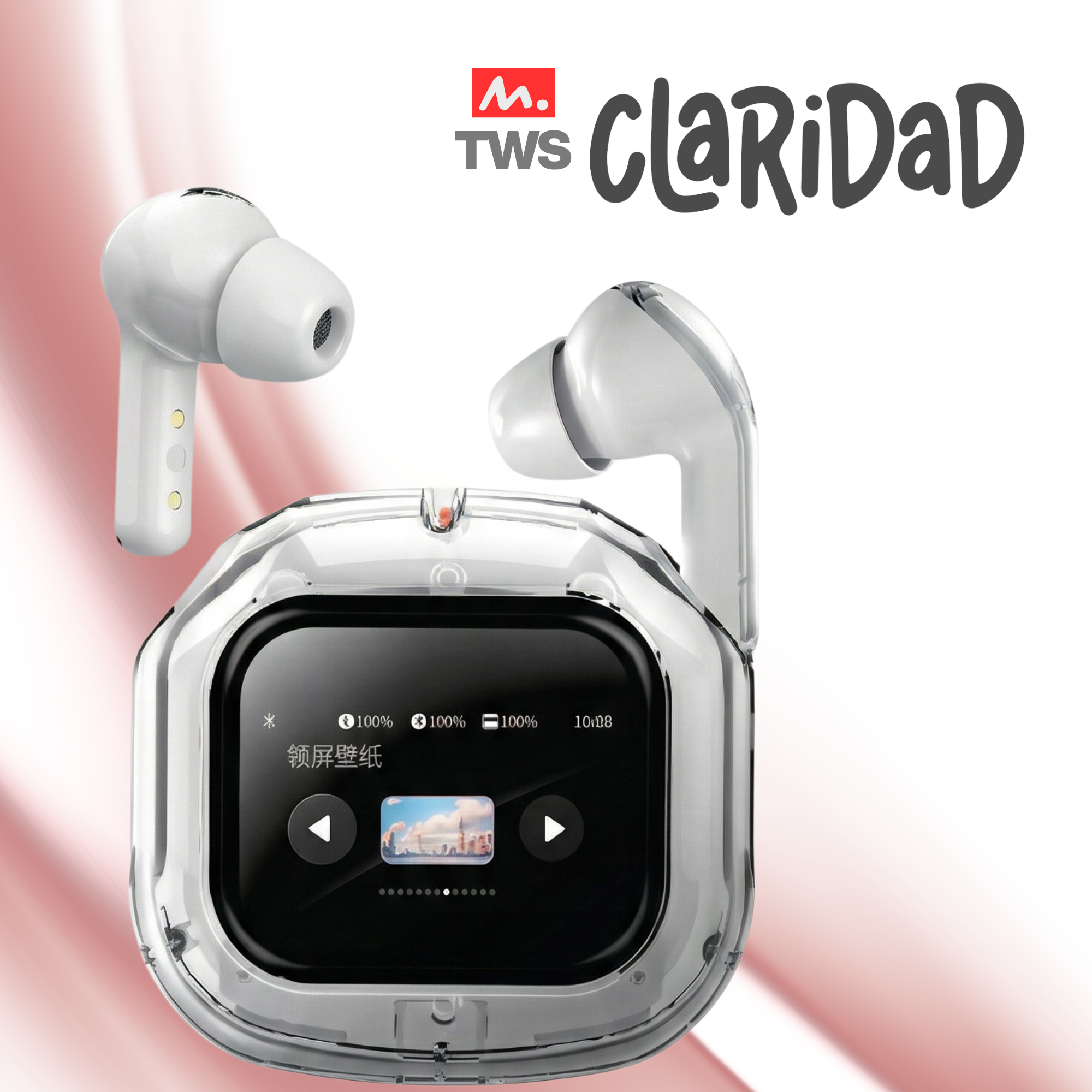 Auriculares TWS Mixor Claridad Pantalla Táctil - Mayorista Argentina