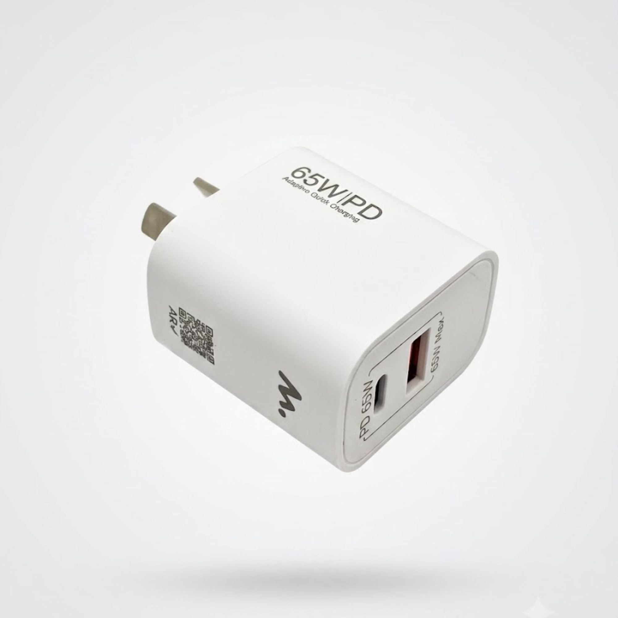 Cargador PD 65W Mixor Cumbre USB-C + USB-A Adaptive Quick Charging - Mayorista Argentina