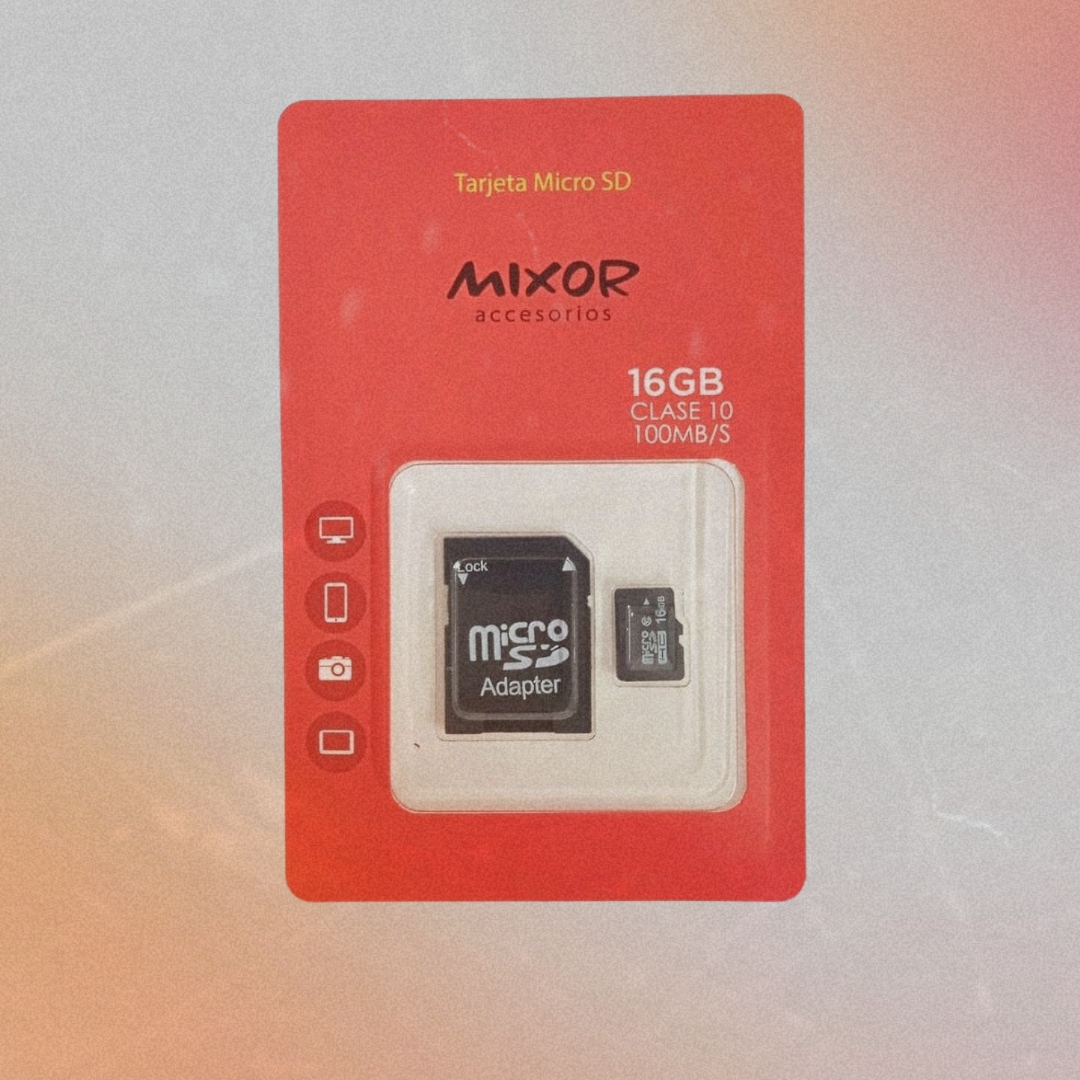 Memoria MicroSD 16GB