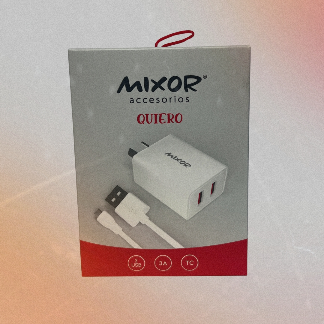 Cargador Quiero con Cable Tipo C
