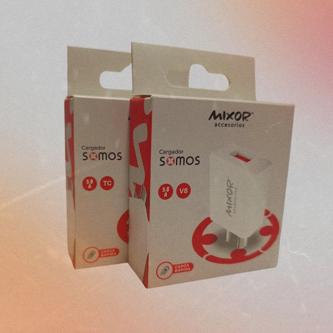 Cargador Somos con Cable V8